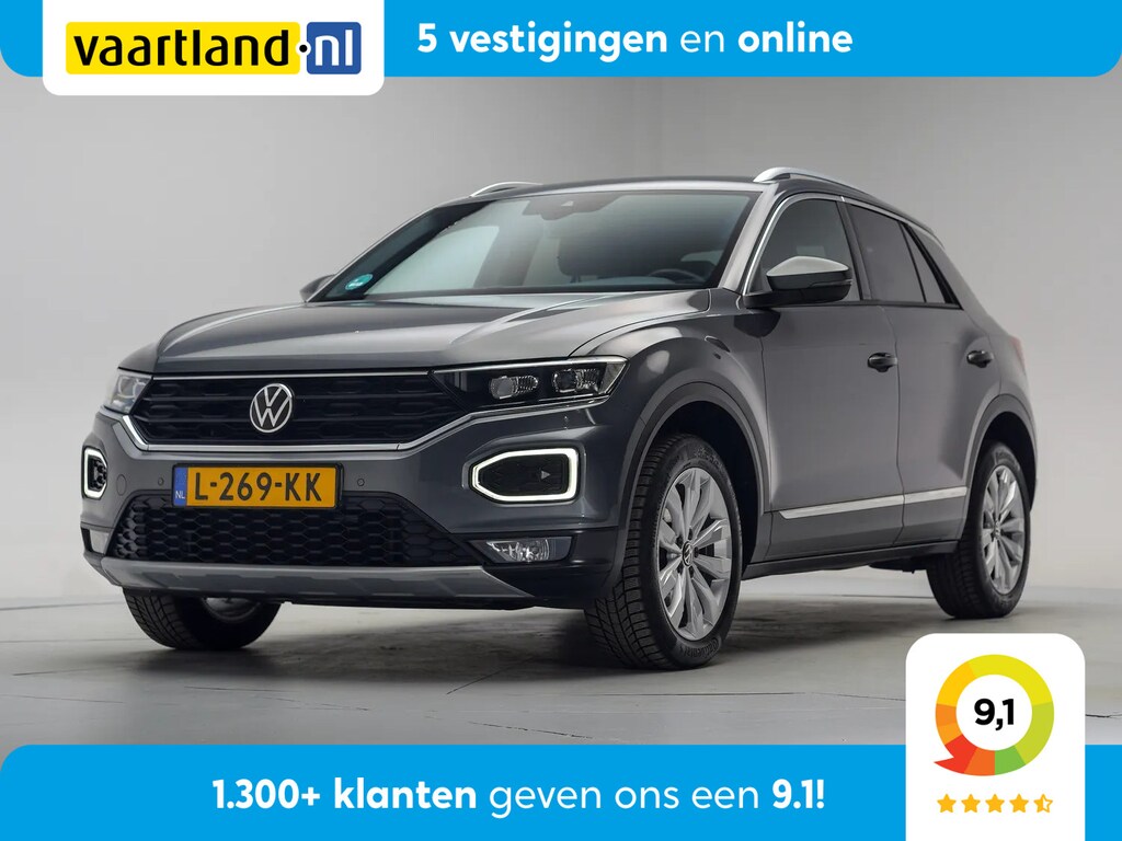 Volkswagen T-Roc 1.5 TSI 150pk Sport Executive Aut. [ Virtual LED Navi Camera ]