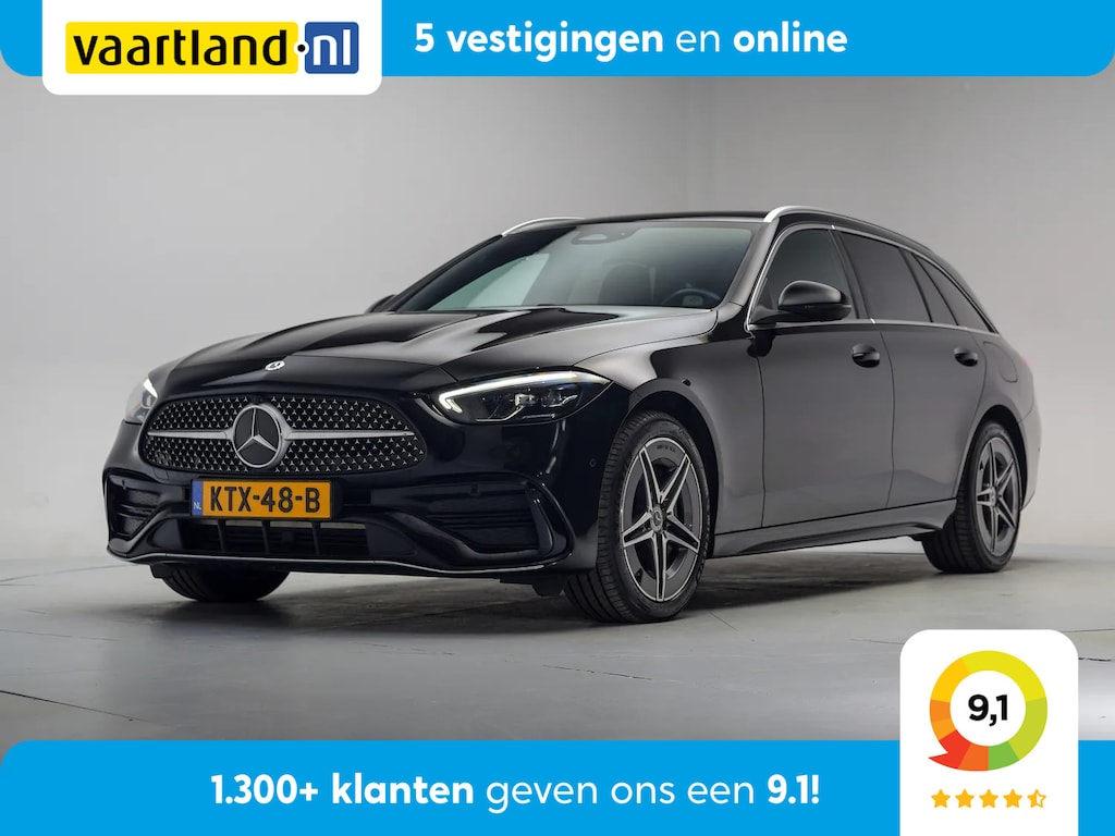Mercedes-Benz C-klasse Estate 300 e AMG Line [ Stoelventilatie Carbon Sfeerverlichting ]