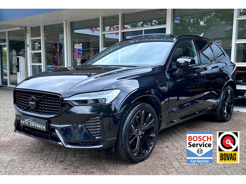 Volvo XC60 2.0 T8 Plug-in hybrid AWD Black Pano, Leer, Trekhaak, LM..