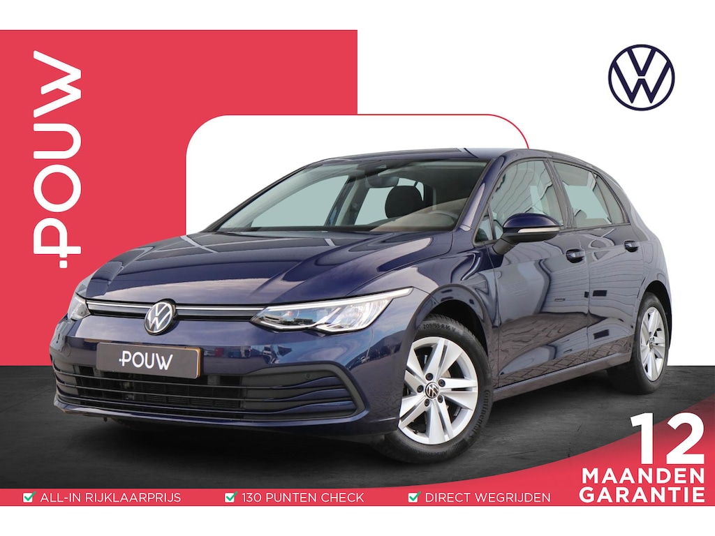 Volkswagen Golf 1.0 eTSI 110pk DSG Life | Navigatie | App Connect | Parkeersensoren | All-Season Banden