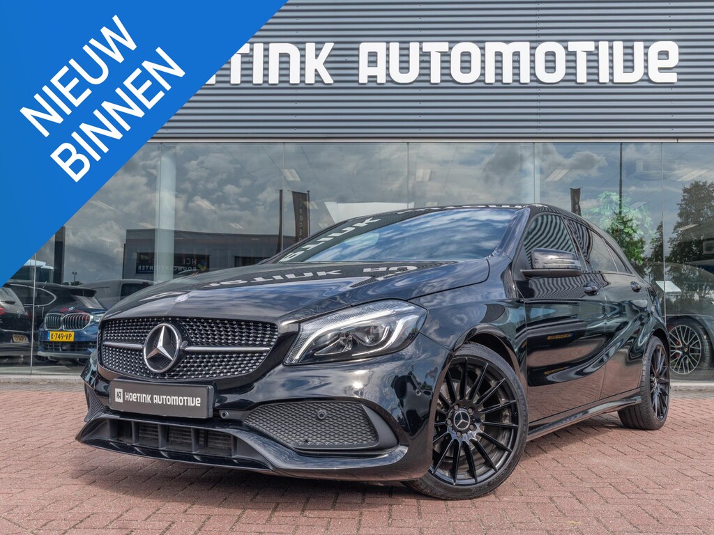 Mercedes-Benz A-klasse 160 AMG Night Edition Plus | Night | Cruise | Dealer onderhouden