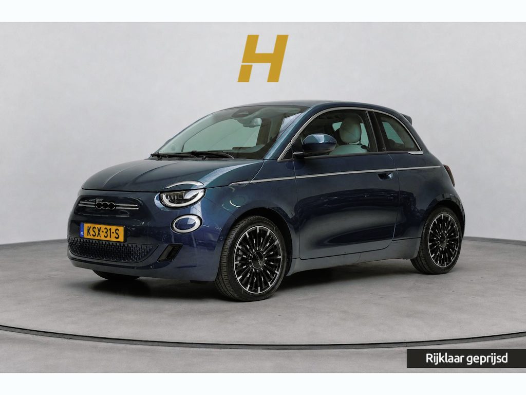 Fiat 500e La Prima 42 kWh | SoH 94,9% | Navigatie | Carplay | Climate control | Cruise control | Lm velgen |