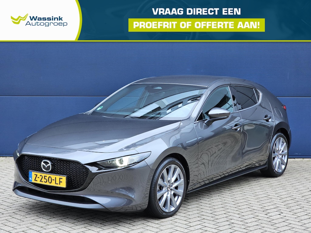 Mazda 3 2.0 e-SkyActiv-G M Hybrid 150 Exclusive-line | HUD | CARPLAY |