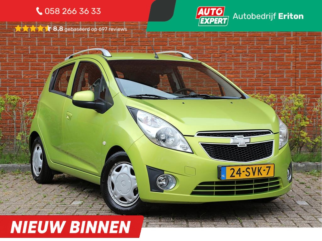 Chevrolet Spark 1.0 16V LT+ Bi-Fuel | NL-auto | 1e eigenaar | 5 deuren | Airco | Mistlampen | Elek. ramen | Radio/CD |