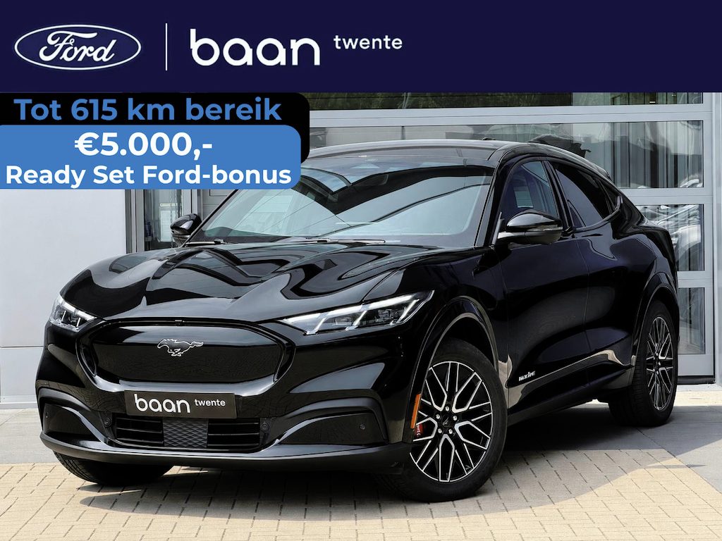 Ford Mustang Mach-E Premium Extended Range RWD (87 kWh) | Technology Pack Premium | B&O | Memory stoel | Stuurwiel verw. | 360 camera | €5.000,- VOORDEEL
