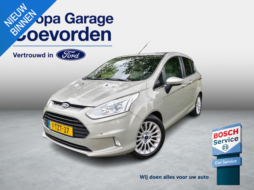 Ford B-Max 1.0 EB 125pk Titanium | NW DISTR. | PANO | CLIMA | CRUISE | CAMERA |