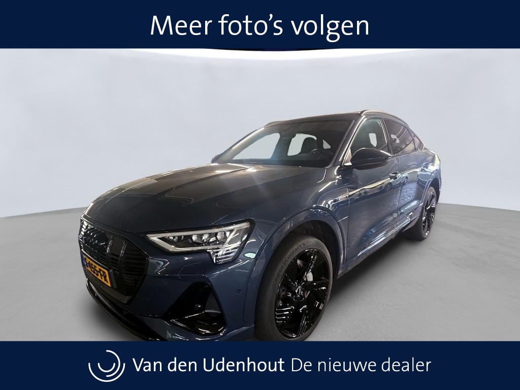 Audi e-tron Sportback 55 Quattro 408Pk S edition 95 kWh / Panodak / Leder Ruitstiksel