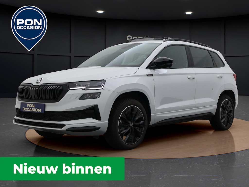 Skoda Karoq 1.5 TSI Sportline | Pano dak | Trekhaak | Camera | ACC  | Elek Achterklep | Stoel-/Stuurverwarming |