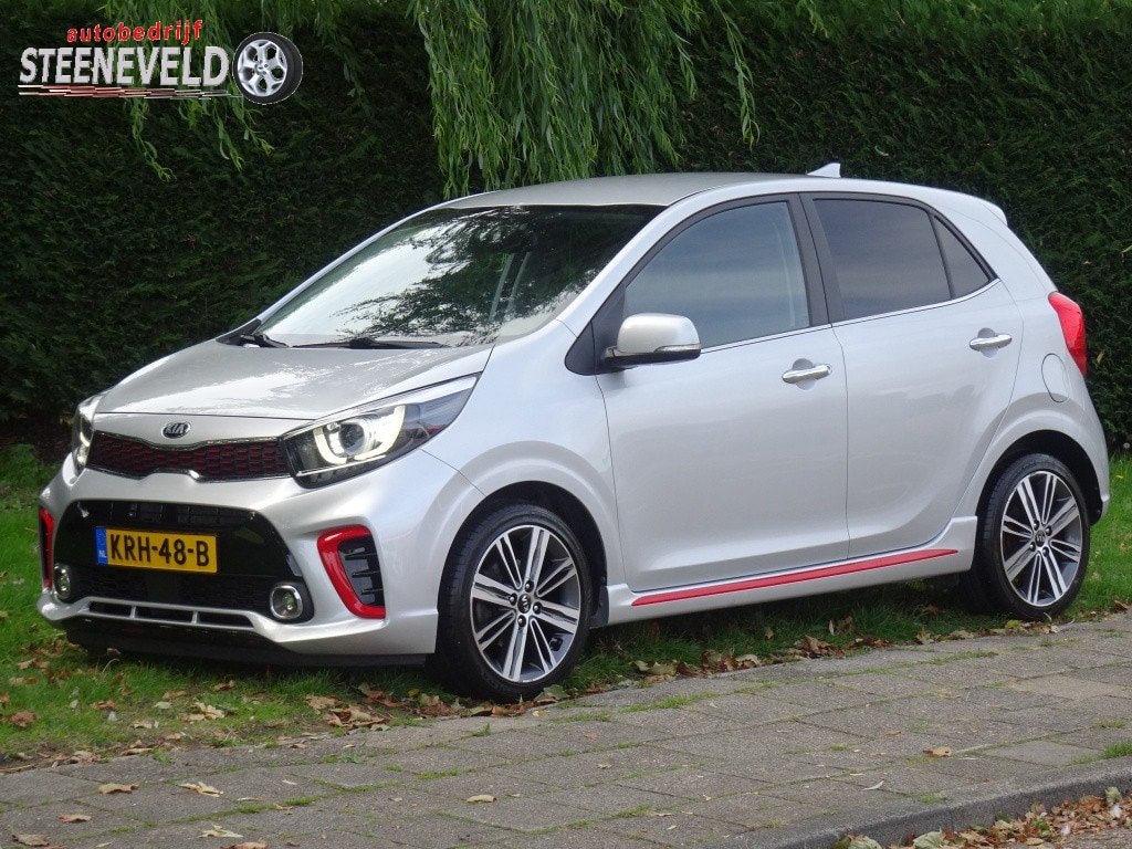 Kia Picanto 1.0 CVVT GT-Line met Leder en Stoel en Stuur verw