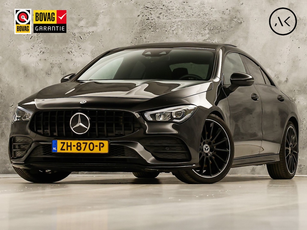 Mercedes-Benz CLA 200 AMG Sport 163Pk Automaat (PANORAMADAK, GROOT NAVI, LEDER, CAMERA, SPORTSTOELEN, GETINT GLAS, STOELVERWARMING, NIEUWSTAAT)