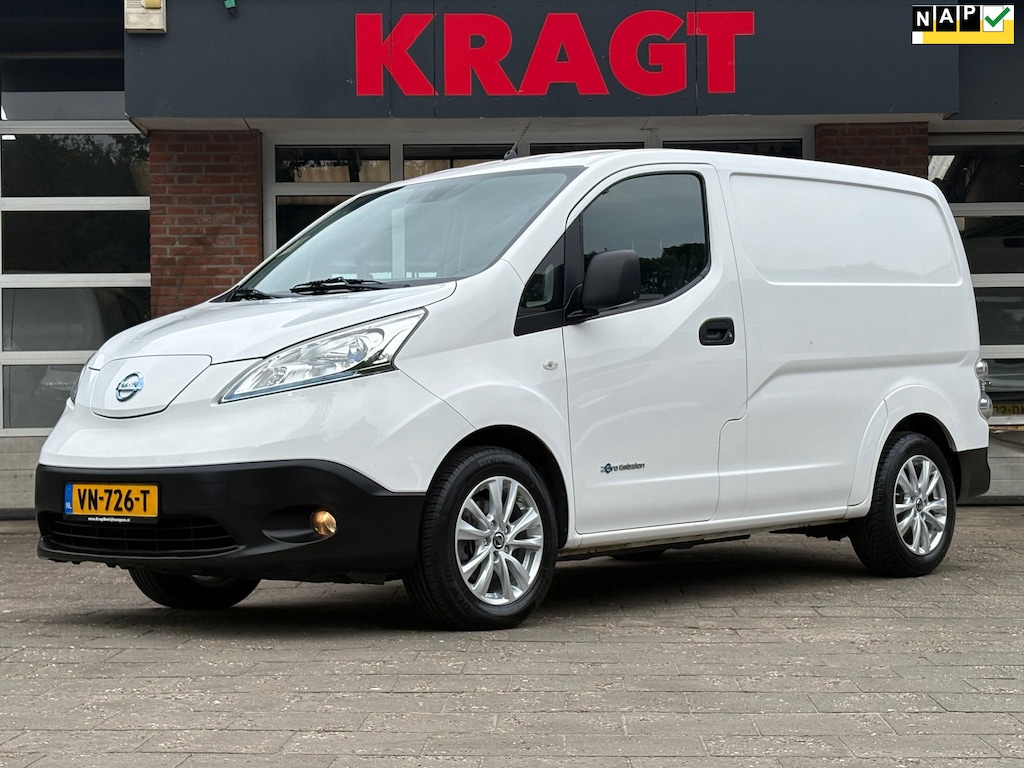 Nissan E-NV200 Business|MARGE|NAP|SOH 82%|achteruitrijcamera|stoel- stuurverwarming|airco|cruise|navi|lichtmetalen velgen