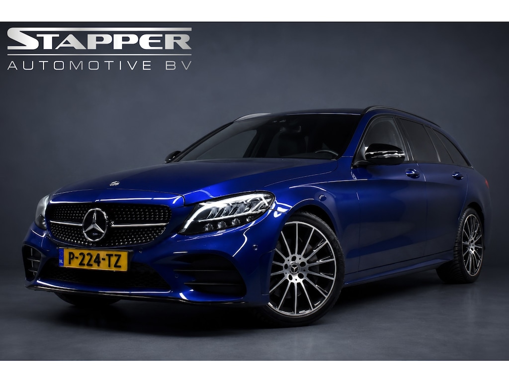 Mercedes-Benz C-klasse Estate 300 259pk Automaat AMG-Line Burmester/Virtual/Carplay/Camera/Memory/ACC/Leer/Pdc/Stoelverw./Lmv19"