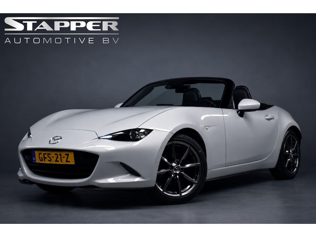 Mazda MX-5 2.0 161pk SkyActiv-G 160 GT-M Bose/Led/Leer/Keyless/Climate/Stoelverw./Cruise/Lmv17"