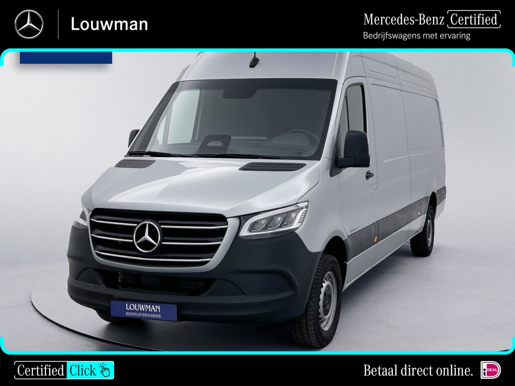 Mercedes-Benz Sprinter 317 CDI Pro L3H2 Elektrische Schuifdeur Distronic Navigatie LED Achteruitrijcamera Betimmering