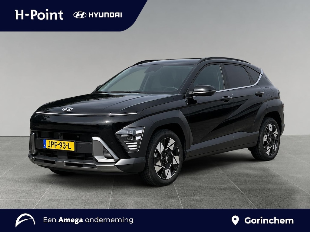 Hyundai Kona Premium 1.6 GDI HEV 137pk | LEDER | ADAPTIVE CRUISE | 360° CAMERA | ELEKTR. ACHTERKLEP | BLIND SPOT CAMERA |