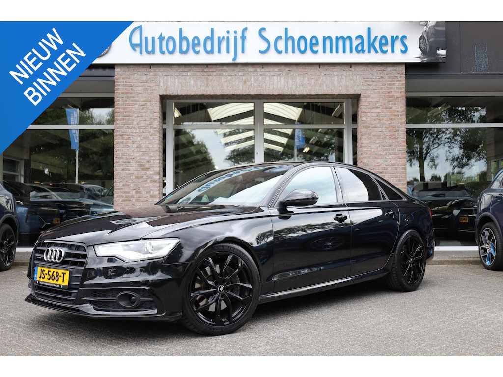 Audi A6 Limousine 3.0 TDI BiT quattro Pro Line Plus ELEC.MEMORYSTOELEN BOSE STOELVERW. CAMERA ZWARTE HEMEL NAVI CRUISE CLIMA 2XPDC 20''LMV