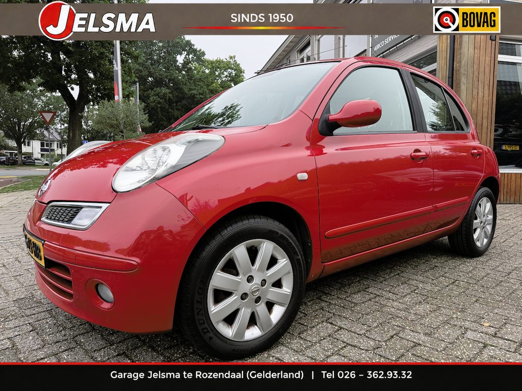 Nissan Micra 1.2 80pk Acenta 5dr., Airco | Trekhaak | Dealer onderhouden