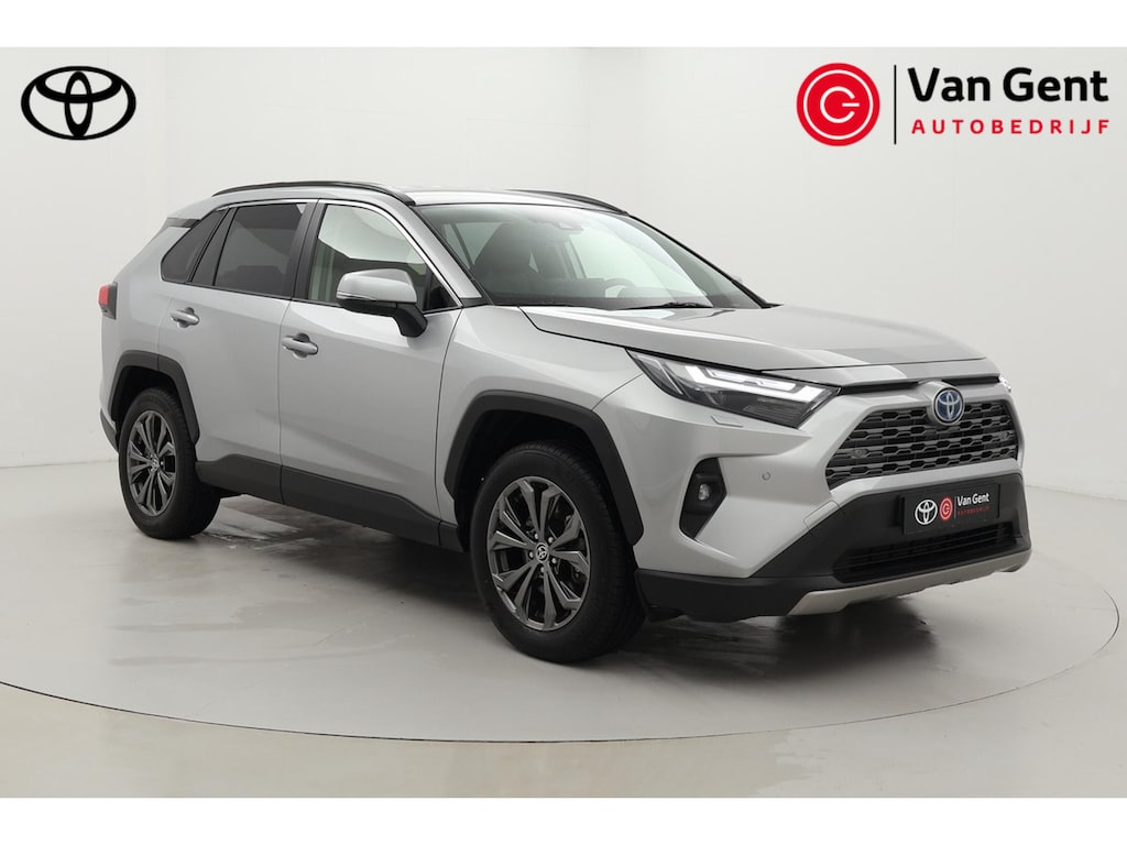Toyota RAV4 2.5 Hybrid AWD Executive | Trekhaak | Leder | Stoel-/stuurverwarming | Dodehoek detectie | Verwarmbare voorruit | Apple Carplay / Android Auto | Adaptive Cruise | Parkeersensoren voor/achter | Camera | Full LED | Keyless | 18 inch