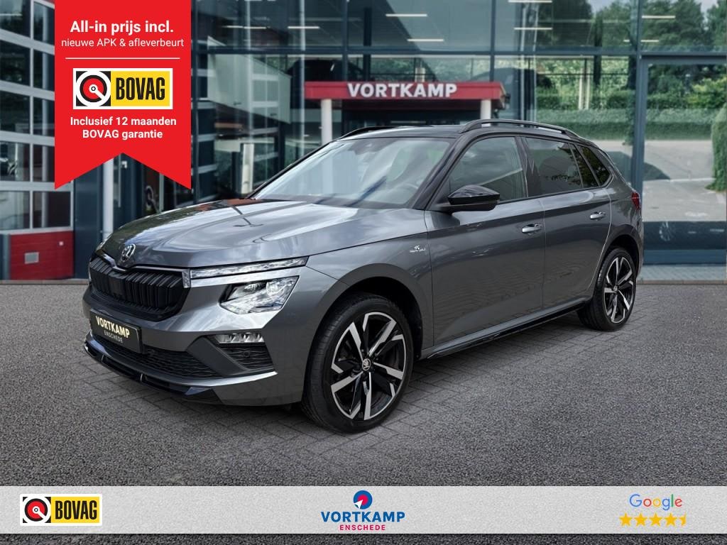 Skoda Kamiq 1.5 TSI DSG MONTE CARLO NAVI/GLASDAK/TREKHAAK/CAMERA/ACC/STUUR-STOELVERW/CARPLAY