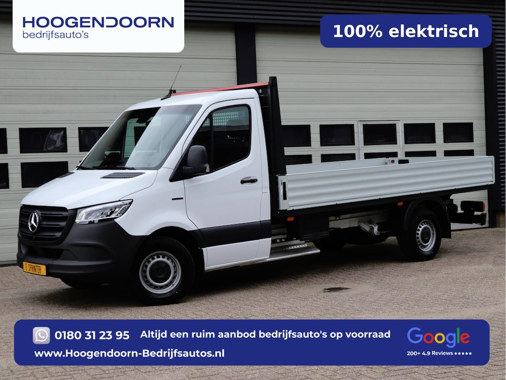 Mercedes-Benz eSprinter 320 81kWh L3 Open Laadbak 430 cm - Select - MBUX - Camera