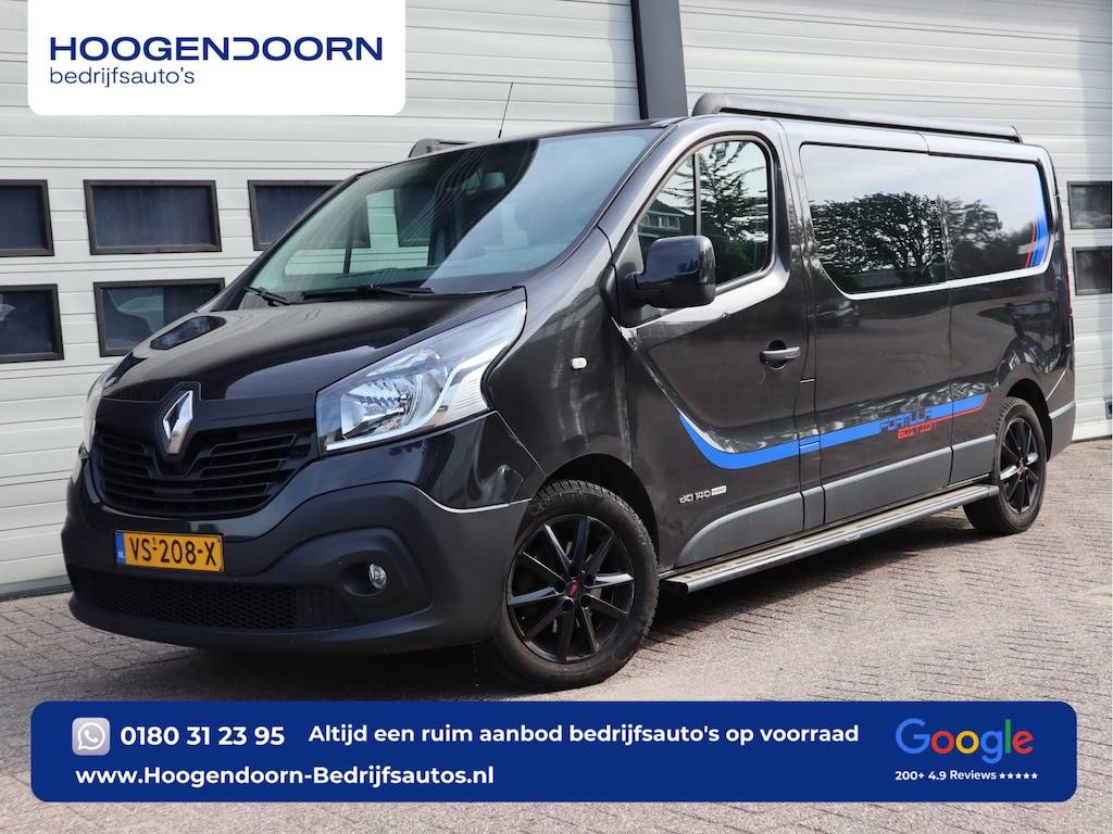 Renault Trafic 1.6 dCi 141pk Formula Edition DC 5 Pers. - Lang L2 - Trekhaak - Cruise