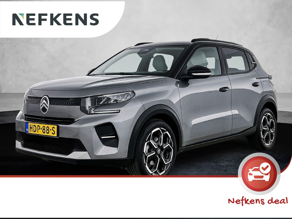 Citroën C3 1.2 100pk Max | AppleCarplay/AndroidAuto | LED | Camera | Climate Control | Cruise Control | Privacy Glass | Navigatie | Isofix | Two-Tone | Parkeersensoren | DAB Radio |