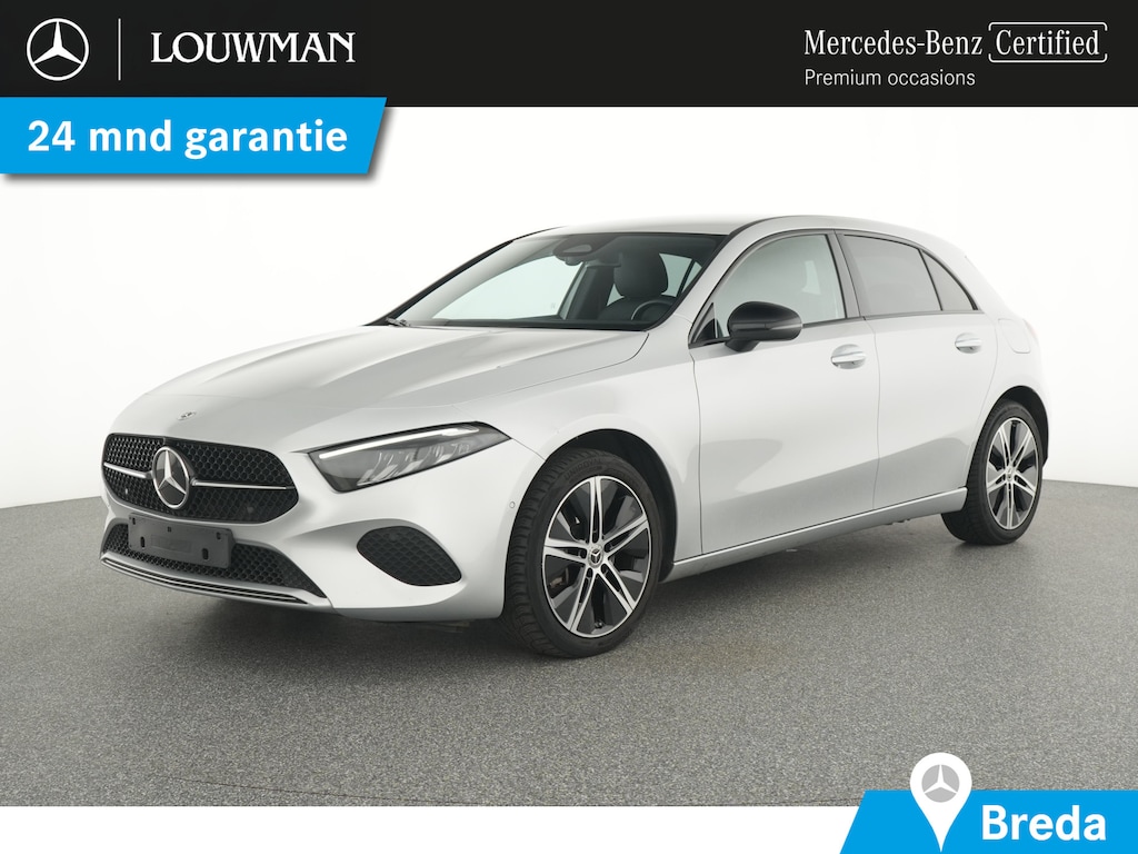 Mercedes-Benz A-klasse 250 e Plug-In Hybride Night Pakket | 18 Inch Velgen | Ledkoplampen | Memory stoelen | Stoelverwarming | Sfeerverlichting. Inclusief 24 maanden MB Certified garantie voor Europa.