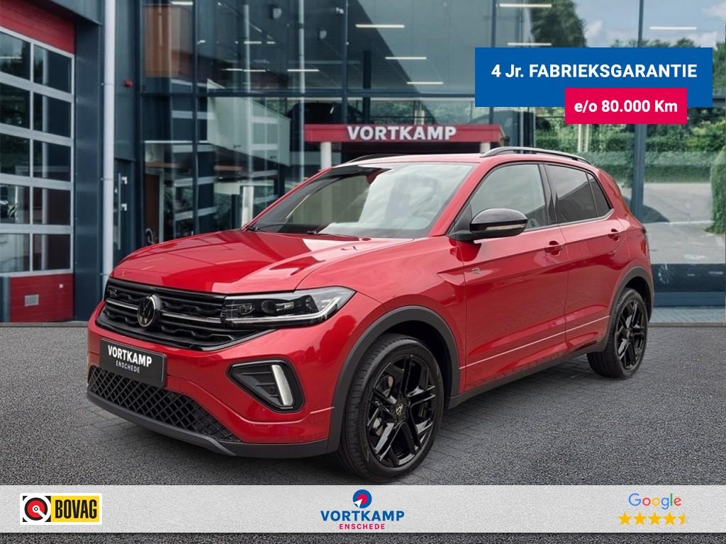 Volkswagen T-Cross 1.0 TSI DSG R-LINE BLACK STYLE AFN.TREKHAAK/CAMERA/ACC/IQ/STOELVERW