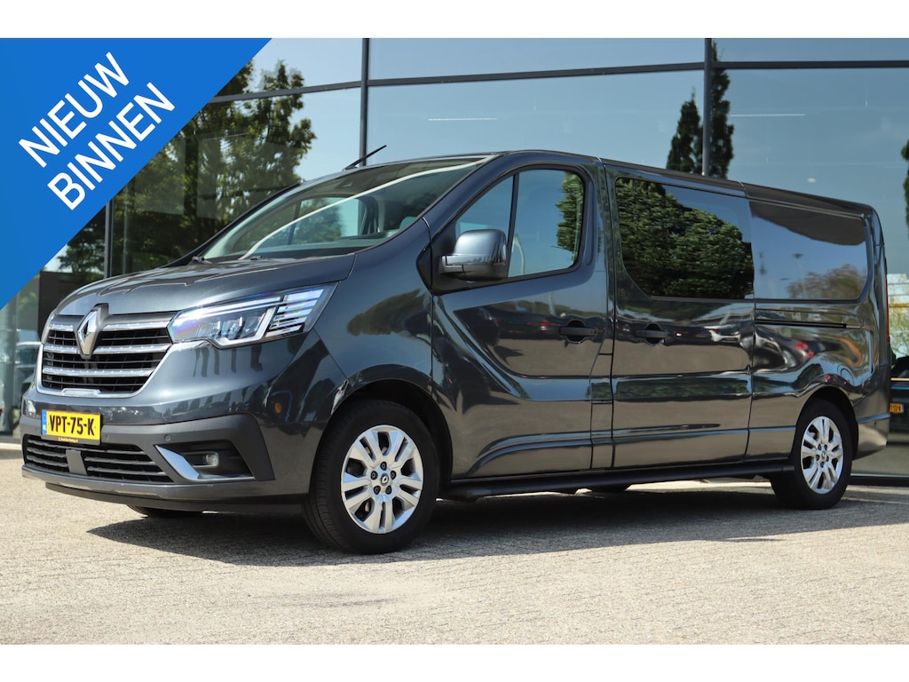 Renault Trafic 2.0 DCI 150PK T29 L2H1 DC LUXE AUT. 2 SCHUIFDEUREN | TREKHAAK | CARPLAY | LED | KEY-LESS