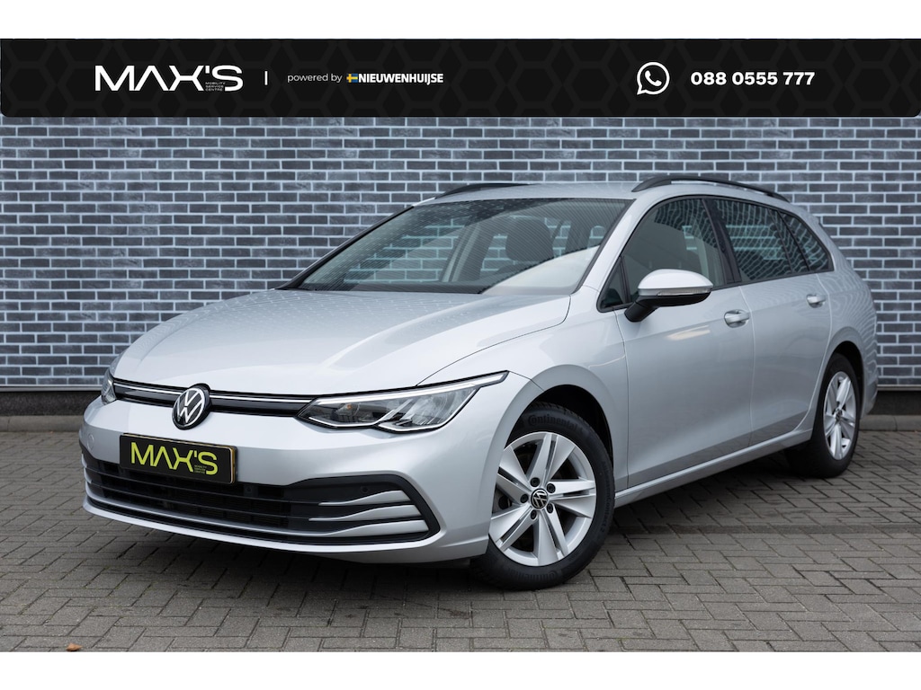 Volkswagen Golf Variant 1.0 TSI Life | Parkeersensoren | Climate Control | LED Koplampen | Cruise Control Adaptief | Navigatie Discover Media | Apple Carplay | Android Auto | Digital Cockpit Pro | Lichtmetalen Velgen