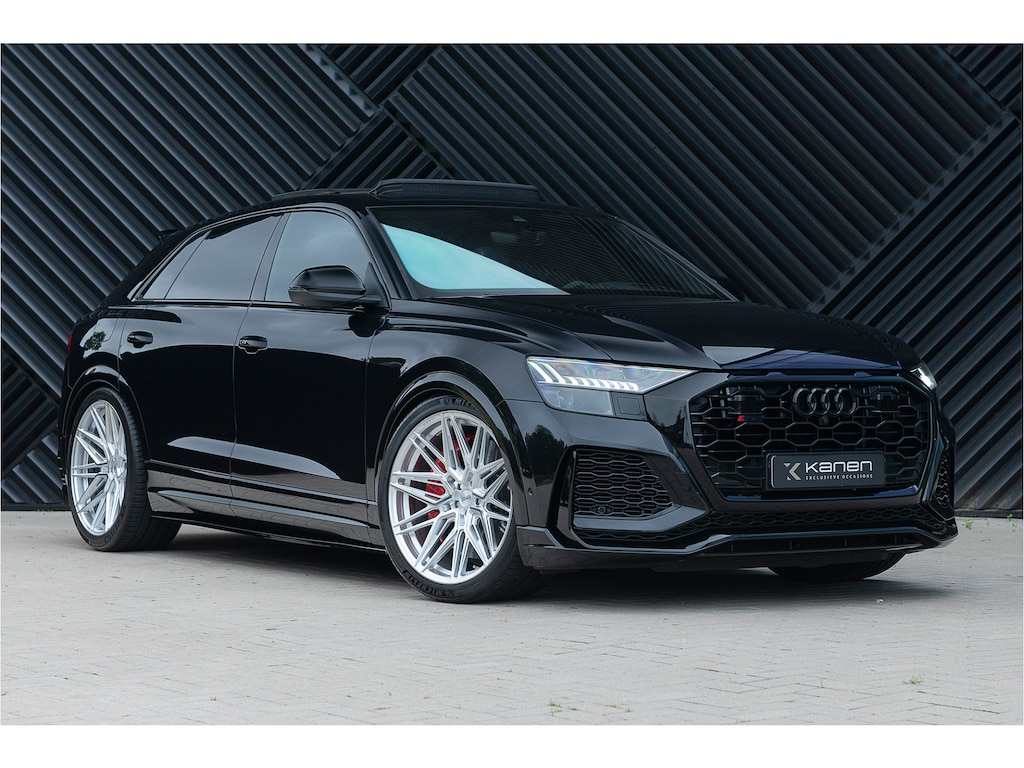 Audi RS Q8 4.0 TFSI RS Q8 quattro 600PK Keramisch Pano Luchtvering B&O 3D Head-up Standkachel Trekhaak 23" Vossen