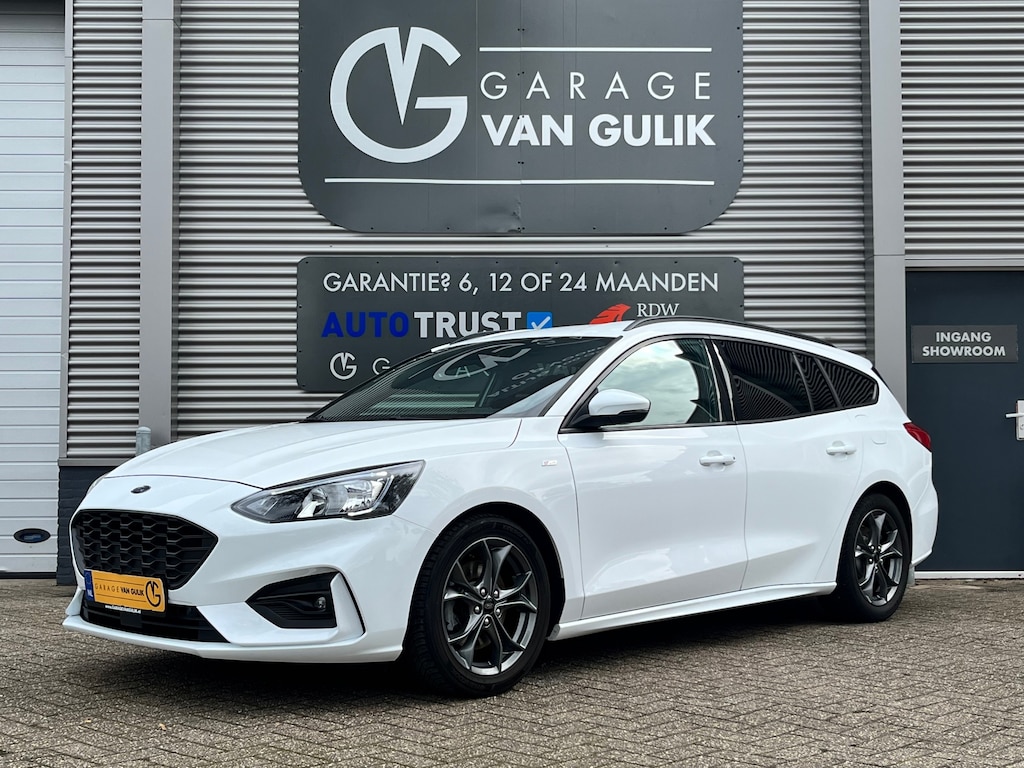 Ford Focus Wagon 1.0 ST Line Business 125PK Automaat,Navi,Clima,Cruise,Isofix,Carplay,Stoel+StuurVerwarming,ElektrRamen+Spiegels