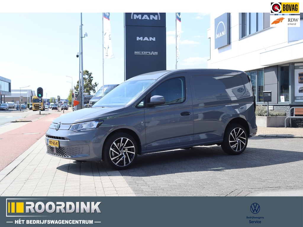 Volkswagen Caddy Cargo 2.0 TDI 122 pk Style, bumpers in kleur, PDC, cruise etc.