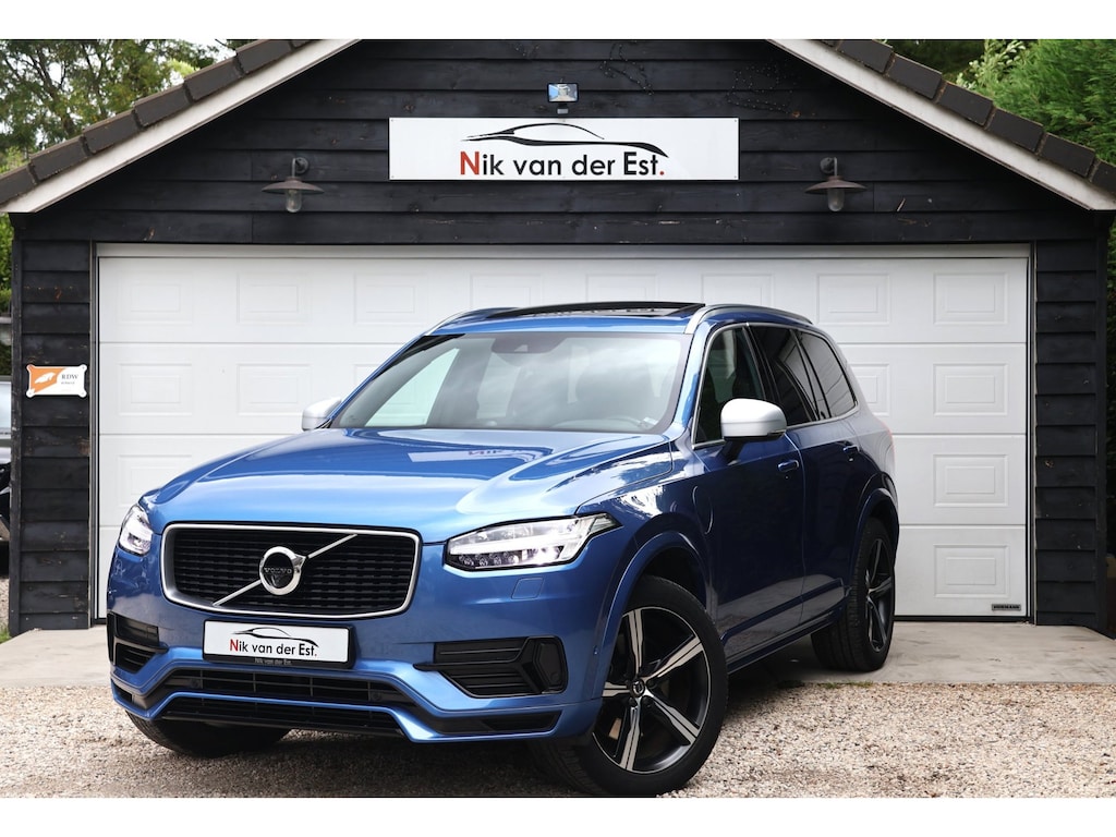 Volvo XC90 2.0 T8 Twin Engine AWD R-Design-B&W-Pano-Luchtvering-94,6% SOH