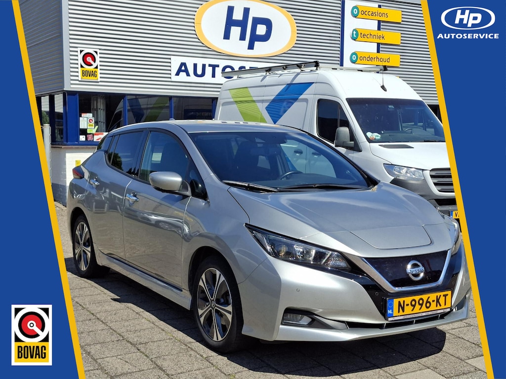 Nissan Leaf N-Connecta 40 kWh Warmtepomp 360Camera Adaptieve CruiseControl Navigatie Keyless Climate Control