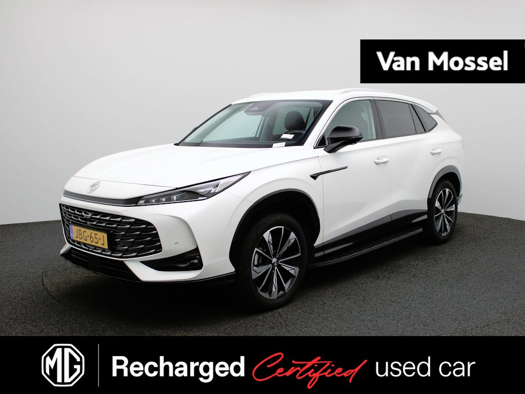 MG MG HS 1.5 PHEV Aut. Luxury | 7 jaar fabrieksgarantie | 1e-Eig. | 100km Elektrisch | Navi | CarPlay | 360 Camera | Stoelverwarming | Led Koplampen |