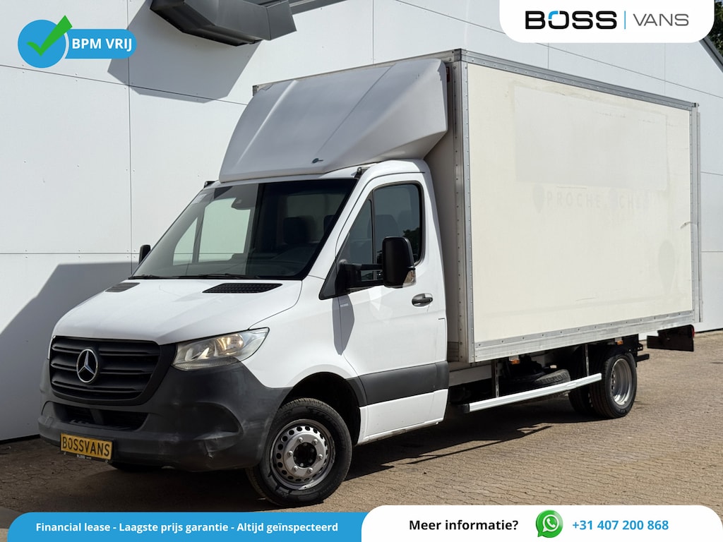 Mercedes-Benz Sprinter 514 1.9 CDI 140PK Laadklep Bakwagen Dubbellucht Climate Control Cruise Control Koffer Meubelbak