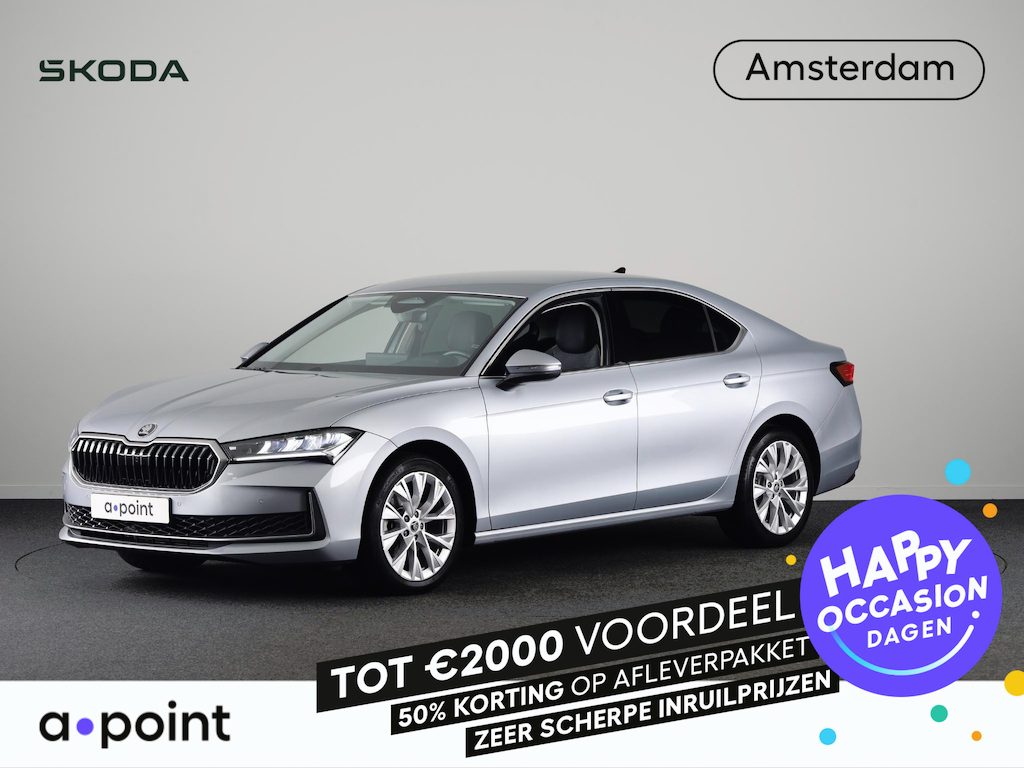 Skoda Superb 1.5 TSI MHEV First Edition 150pk | Navigatie | Trekhaak | Parkeercamera | 18 inch lichtmetalen velgen | Verlengde garantie |
