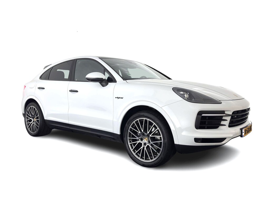 Porsche Cayenne Coupé 3.0 E-Hybrid (Plug-in) {SoH-100%} Aut. *PANO | SPORT-CHRONO | LEATHER | BOSE-AUDIO | FULL-LED | TOPVIEW | AIRSUSPENSION | DIGI-COCKPIT | HEATED-SPORTSEATS | DAB | NAVI-FULLMAP | PRIVACY-GLASS | SHIFTPADDLES | HEAD-UP | 21"ALU