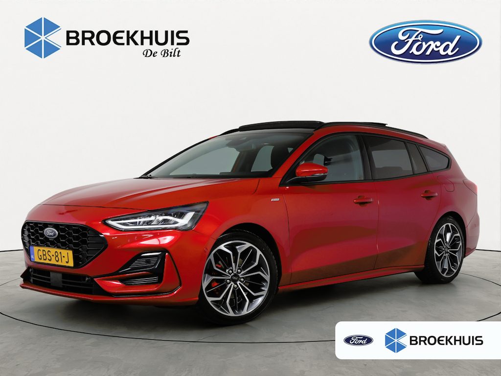 Ford Focus Wagon 1.0 EcoBoost Hybrid ST Line X | PANO DAK | GROOT SCHERM | 19'' LMV | CARPLAY | STOELVERWARMING | CAMERA | DEALER OH