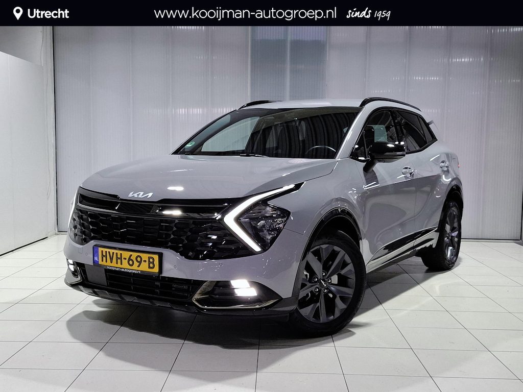 Kia Sportage 1.6 T-GDi Hybrid Dark Edition Stoel en verwarming, Apple Carplay/Android Auto, Navigatie, Camera.