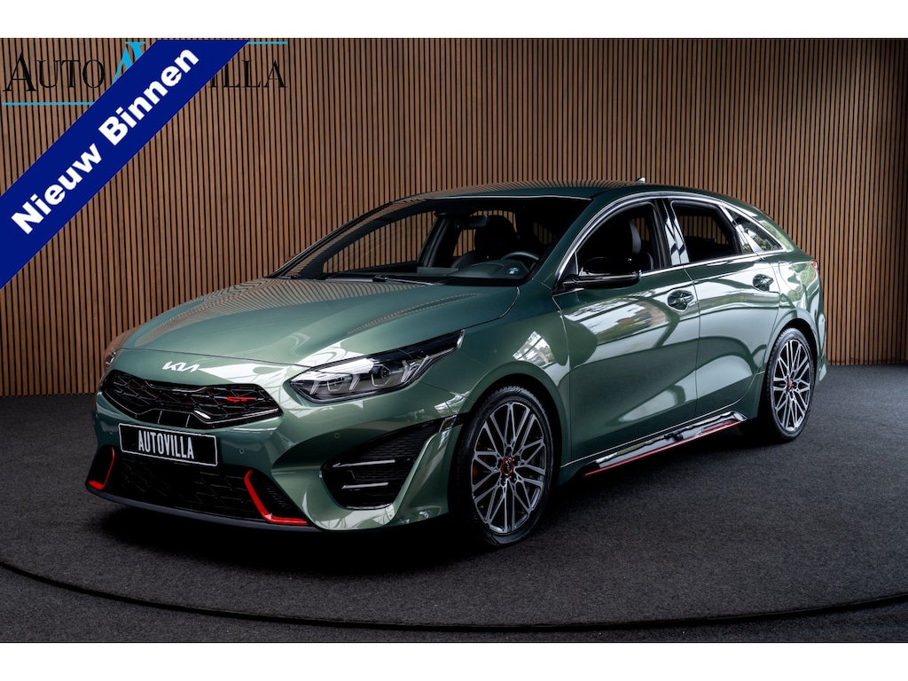 Kia ProCeed 1.6 T-GDi GT 204pk Leer Camera Memory seats Navi PDC ACC Stuur- & stoelverwarming (voor & achter) Elektr. bedienbare achterklep Climate C. Cruise C. Keyless Entry  & Go LM velgen Comfort-pakket BTW auto!