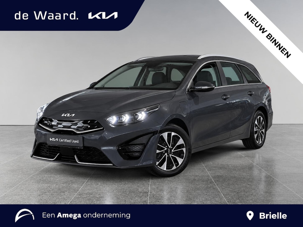 Kia Ceed SW DynamicPlusLine 1.6 GDI PHEV 140pk | DODEHOEK WAARSCHUW. | FULL LED | CAMERA | KEYLESS | ELEK. A. KLEP | NAVI | STOEL + STUURVERW. | APPLE CARPLAY / ANDROID AUTO | ISOFIX |