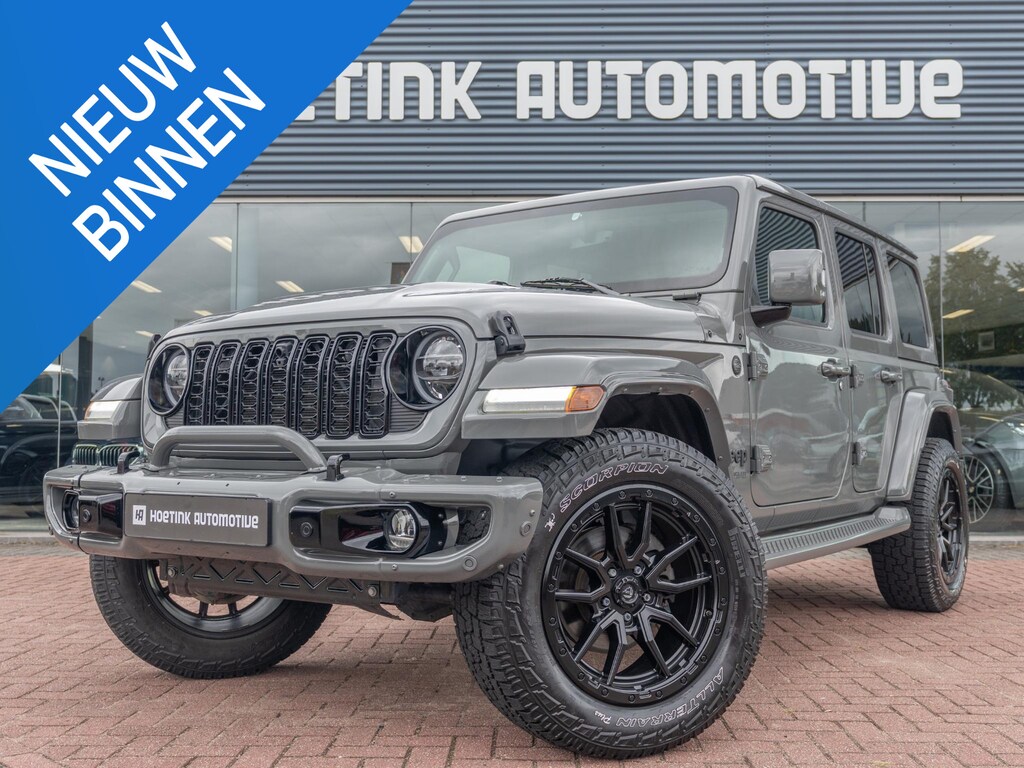 Jeep Wrangler Unlimited 2.2D Sahara | Nette staat | Grijs kenteken