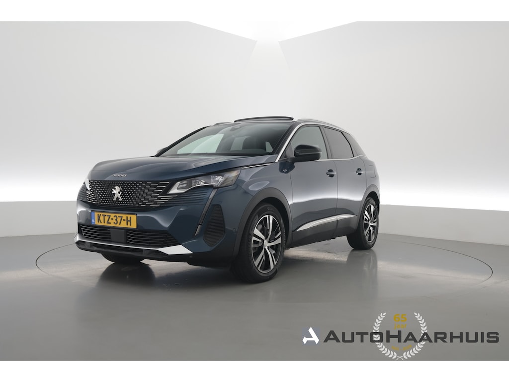 Peugeot 3008 1.6 HYbrid 225 GT | Rijklaar! | Pano | Adapt. Cruise | Camera + PDC | Keyless | Navi | Apple CarPlay | Dodehoek