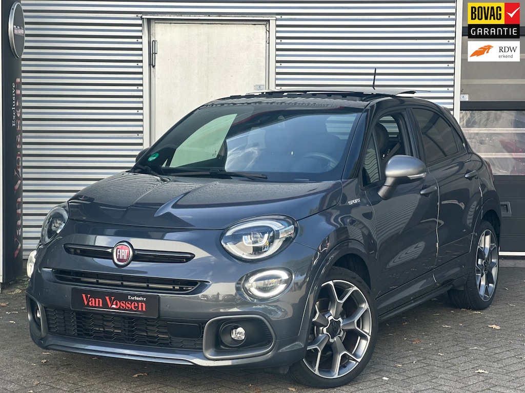 Fiat 500X 1.3 GSE Sport Automaat|Navi|Camera|Cruise|Panorama|Park assist|Lane assist