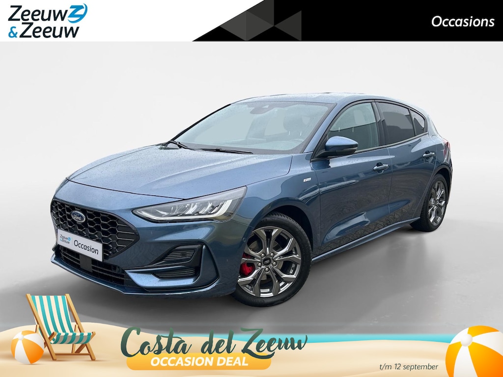 Ford Focus 1.0 EcoBoost Hybrid ST Line Style |Verwarmde voorruit| Voorstoelen/ Stuurwiel verwarmd|Draadloze telefoonlader| Extra getint glas|12 maanden Bovag garantie|