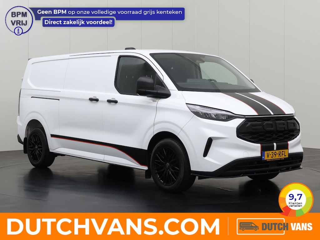 Ford Transit Custom 2.0TDCI Lang Raptor Sport | Digtal Cockpit | Multimedia | Camera | Leder | 3-Zits | Airco Cruise