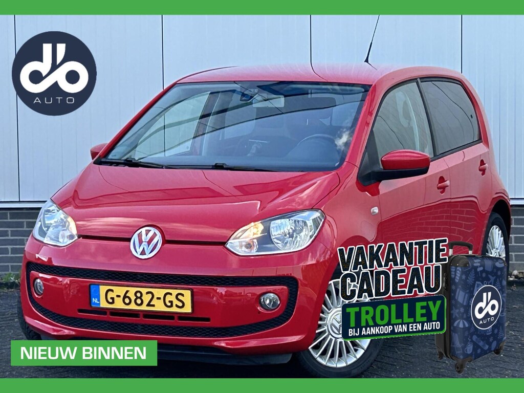 Volkswagen Up! 1.0 high up! 5-drs AUTOMAAT I AIRCO I CRUISE CONTROL I NAVIGATIE I STOEL V.W. I KEURIGE AUTO