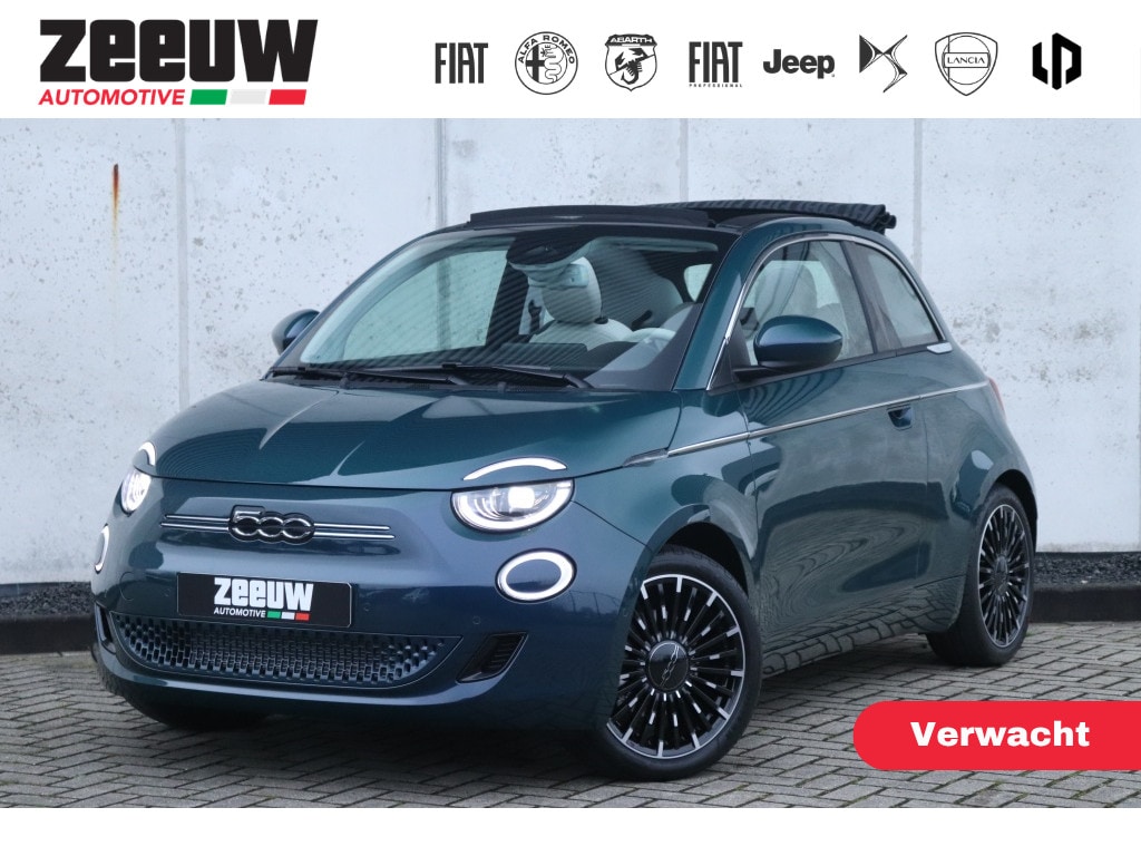 Fiat 500C La Prima by Bocelli 42 kWh | JBL | Winter | Camera | 17′